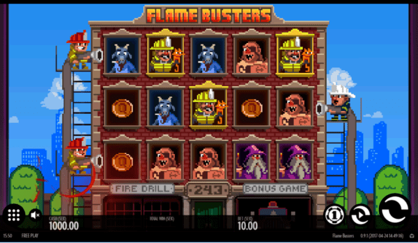 Flame busters slot review